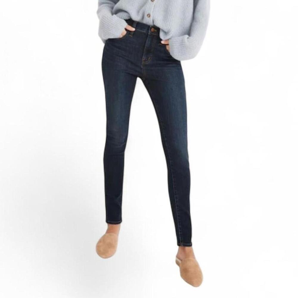 Madewell Size 26 High Rise Skinny Jeans MA983 Blue Stretch Tencel Edition